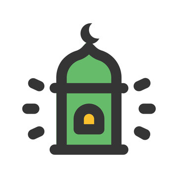 adzan line color icon