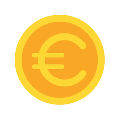 euro Flat icon