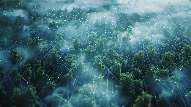 Envision AI-powered environmental monitoring systems using cloud data analytics for real-time climate action and sustainability