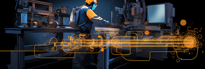 Streamlined High-Frequency Welding Process in Modern Manufacturing Workshop