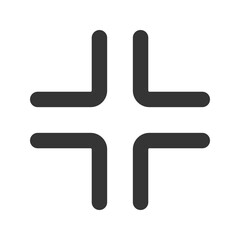 Fototapeta premium minimize line color icon