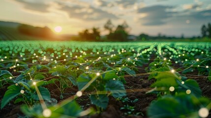 Uncover the potential of smart agriculture powered by cloud and edge computing, for real-time crop and soil analysis