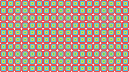 Abstract Seamless Square Colorful Pattern Design