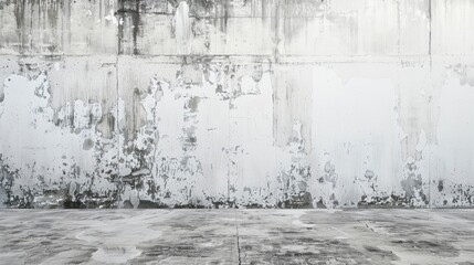 Brushed white wall texture - dirty background - generative ai