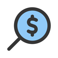 search money line color icon