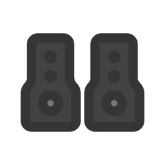 speaker line color icon