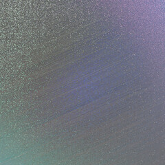 An abstract iridescent grainy grunge texture background image.