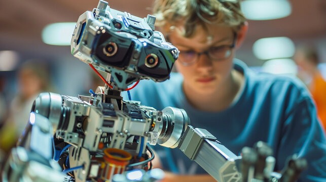Create a robotics competition focusing on disaster relief challenges encouraging innovation in emergency response