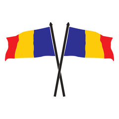 Chad country flag icon