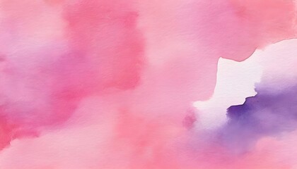 Pink Watercolor Texture Background