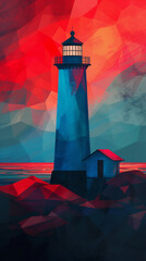 Geometric lighthouse