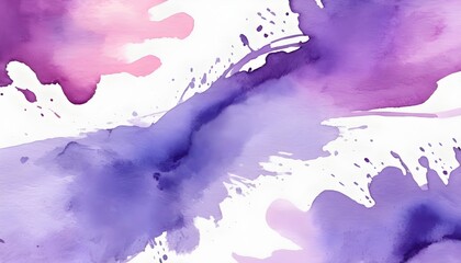 Purple Watercolor Texture Background