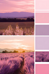 Soothing Lavender Fields: A Mindfulness-Inspired Hl Mood Board