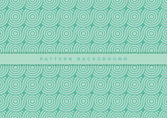 colorful line circle seamless pattern background design