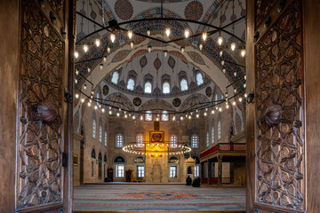 interior of the amasya bayezit mosque