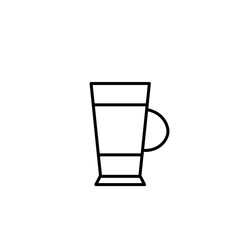 Coffee Menu Line Icon