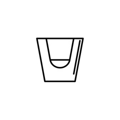 Coffee Menu Line Icon