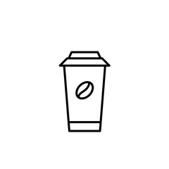 Coffee Menu Line Icon