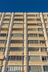 Benidrom, Spain -January 6 2024 "Lovely coast of south Spain during the winter"