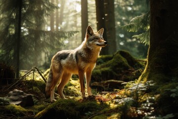 the life of wild animals in the forest Open new horizons