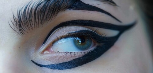 eye of the girl