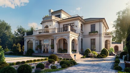 Naklejka premium palace