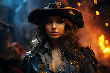 Schöne Frau - Piratin