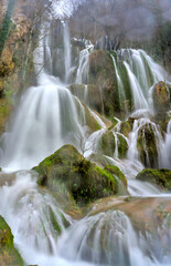 Cascade de Syratu en hiver