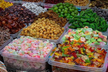 Snacks and sweets for sale in Hanoi, Vietnam