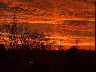 Fototapeta premium fire cloud