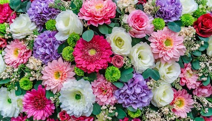 Close-up of colorful flowers. Spring season. Floral background.