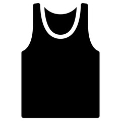 sleeveless icon, simple vector design