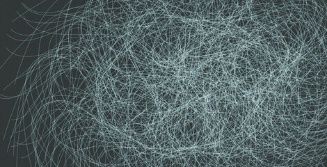 Minimal abstract wavy line background Isolated	