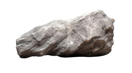 Stone isolated on transparent a white background