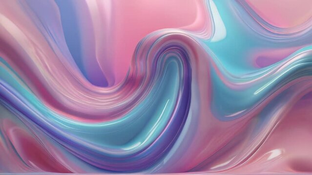 Abstract multicolored liquid background