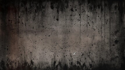 Dark gothic paper background,  creased crumpled surface / Old torn ripped posters scary grunge textures