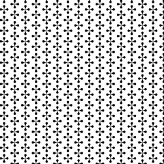 black and white Triangular leaves all around background pattern