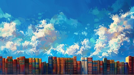 A Sky Full of Books A Monthly Reading Event Generative AI