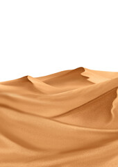 hand drawn sand dunes illustration with sandy texture 