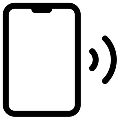cellular icon, simple vector design