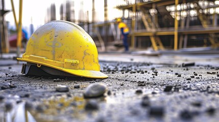 Hard Hat Heroes Construction Workers in Action Generative AI