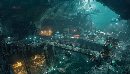 Aquatic Adventure Exploring the Deep Sea Generative AI