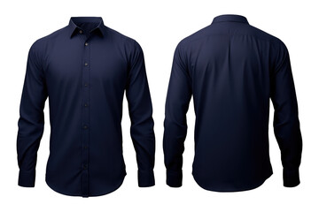 color shirt isolated on white