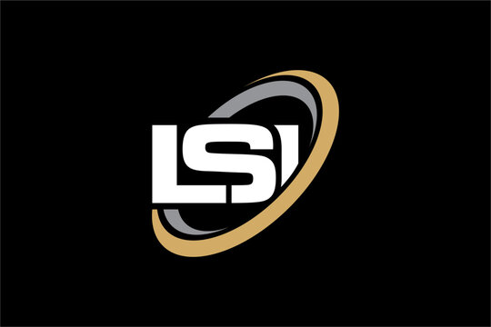 LSI creative letter logo design vector icon illustration	
