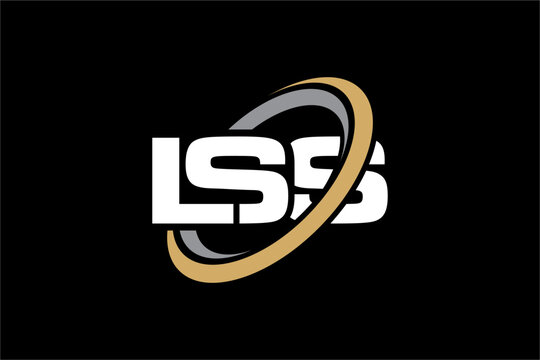 LSS creative letter logo design vector icon illustration	
