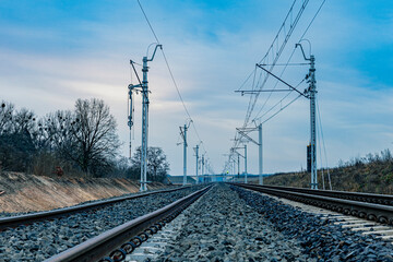 Remonty infrastruktury kolejowej - obrazy, fototapety, plakaty