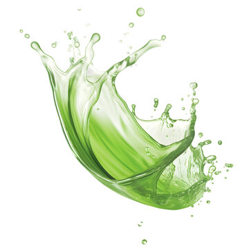 Aloe vera juice splash, floating spash, aloe vera gel splash, artistic splash, green splash, gel splash