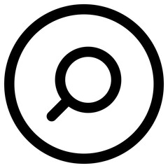 find icon, simple vector design