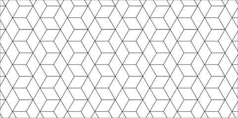 Seamless geometric pattern diamond triangular cells. Background with hexagons.