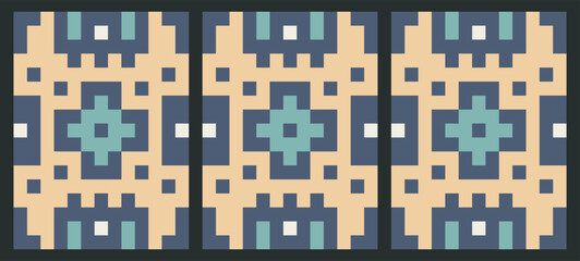 abstract art with geometric elements